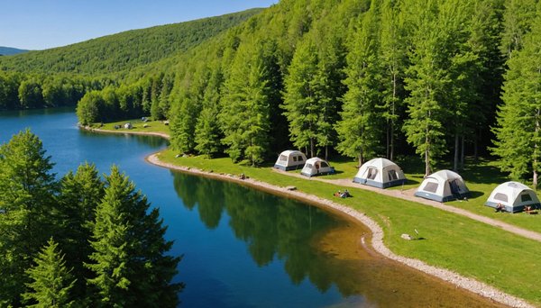 Découvrez les Avantages d'un Séjour en Camping Près du Lac de Sainte-Croix : Nature, Confort et Aventure